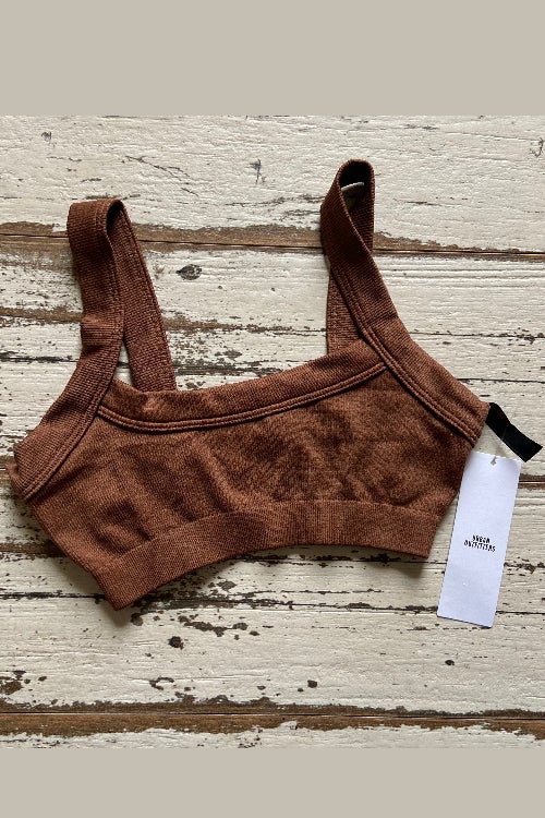 Out From Under Riptide Seamless Bralette in Brown