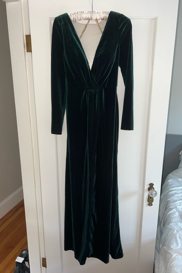 Bhldn velvet outlet dress